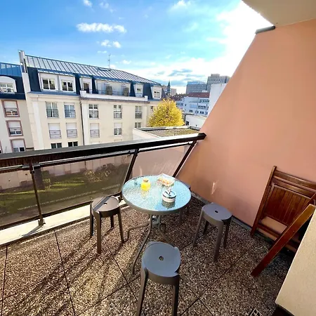 Apartman T3 Cosy & Spacieux Vue Cathedrale - Centre Strasbourg